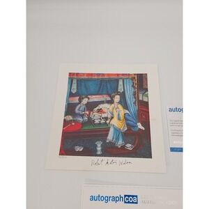 Thomas‎ Lyttle "Opium Den Blotter Art Print signed by Robert Anton Wilson W/COA